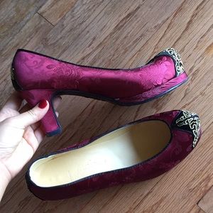 Korean low heel pumps. 7.5